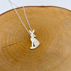 Tiny Hare Necklace