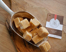 Load image into Gallery viewer, Traditional Scottish Tablet - 100g gift bag with tartan ribbon
