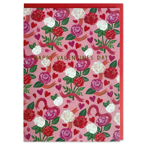 Roses Valentine card