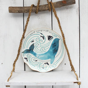 By The Sea Whale Plate