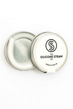 Load image into Gallery viewer, Single Silicone Straw in travel tin
