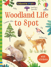 Load image into Gallery viewer, USBORNE MINIS: WOODLAND LIFE TO SPOT
